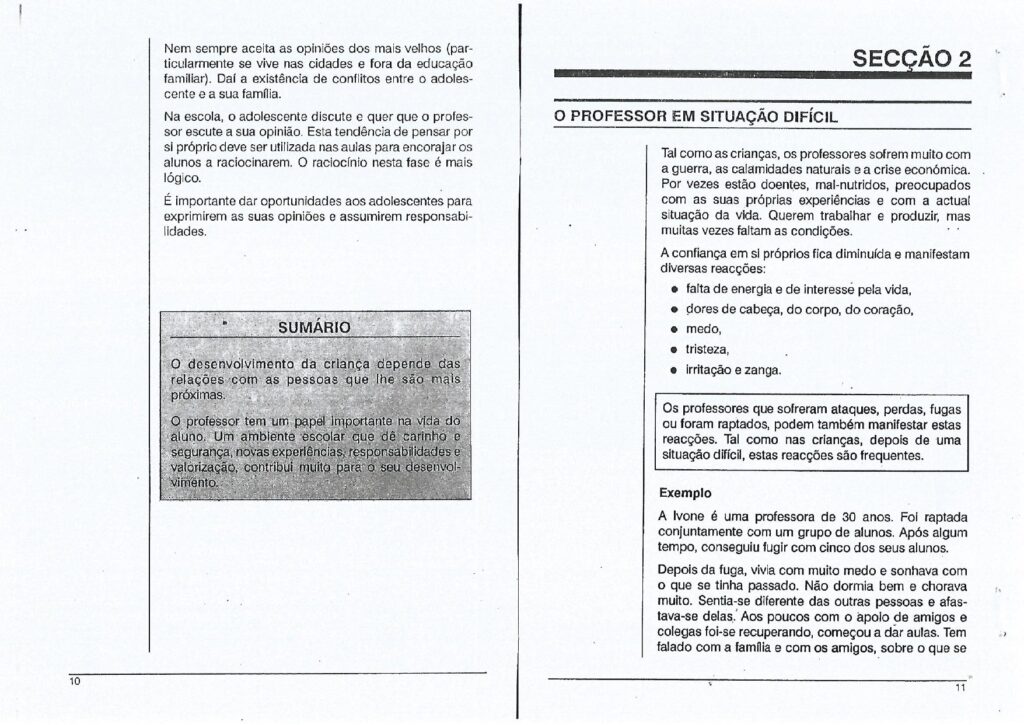 o atendimento à criança em situação dificil (falta 34 a 37) page 0008