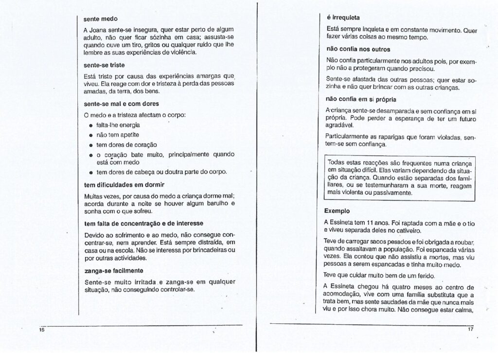 o atendimento à criança em situação dificil (falta 34 a 37) page 0011