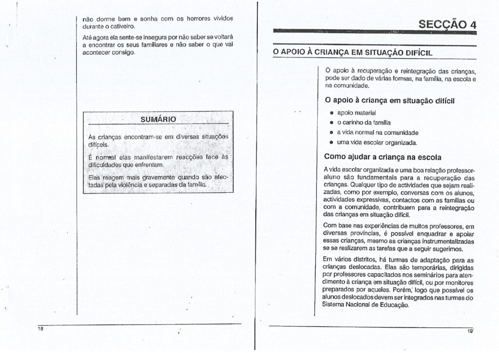 o atendimento à criança em situação dificil (falta 34 a 37) page 0012