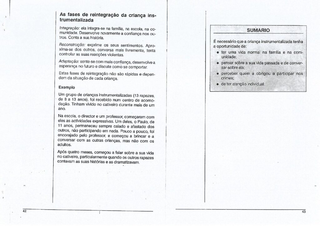 o atendimento à criança em situação dificil (falta 34 a 37) page 0022