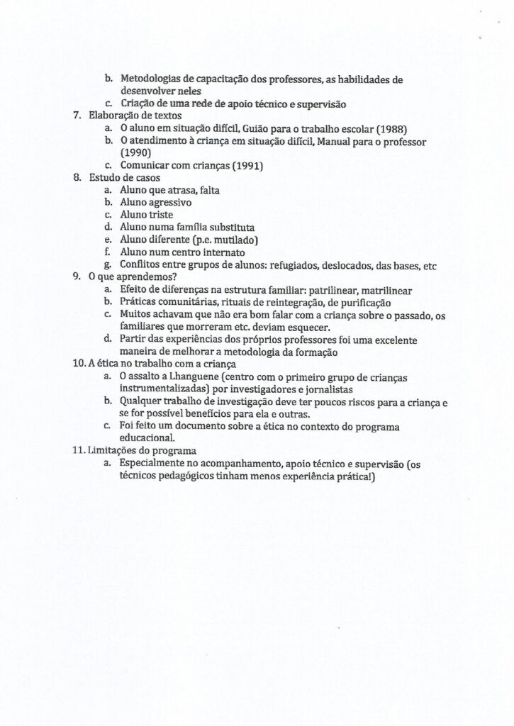 programa educacional para o atendimento à criança vítima da guerra 1987 1992 (pontos para a mesa redonda) page 0002